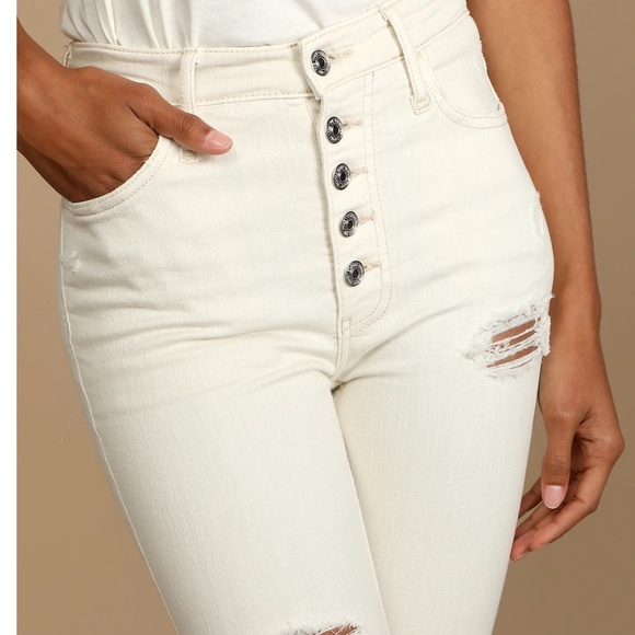 Free People We the Free Sabrina Super Skinny Jeans sz 27 NWT - Picture 3 of 6